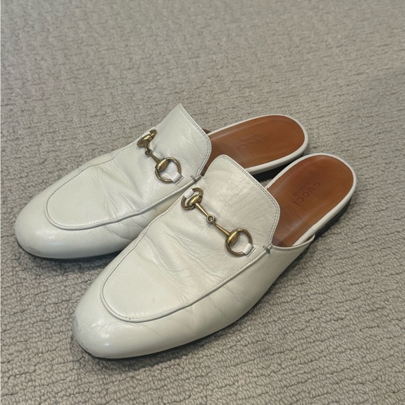 Gucci Princetown slipper - off white color Size 39 - Picture 1 of 6